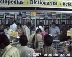 Erode Book Fair Festival 2007 - Crowd of People in Book Stalls